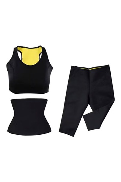 Primo Women's Neoprene Sauna Suit Workout Set - Hot Sweat Body Shaper Vest, W...