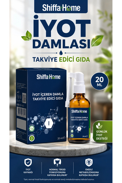Shiffa Home İyot Damlası 20 Ml