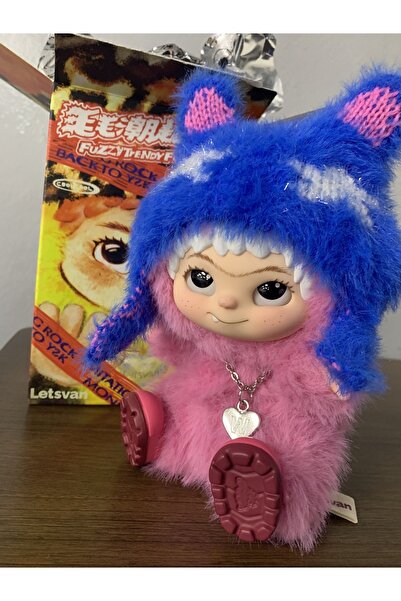 MAXTOP دمية من الفرو من سلسلة WAKUKU Fuzzy Trendy Fun Party