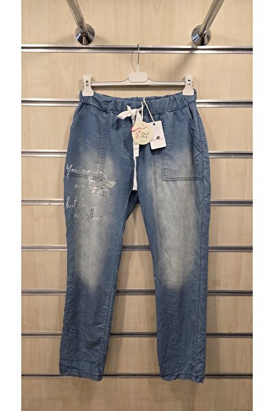 Park Moda Pantaloni italieni auritați