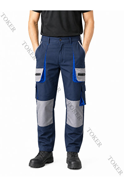 TOKER TEKSTİL Multi-Pocket Work Pants Avant-Garde Model Water-Repellent Pants
