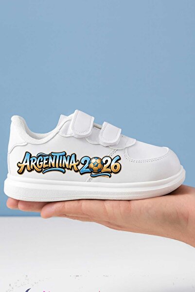amazoondesing Argentina Sportsman Printed Children's Sports Shoes Sneaker