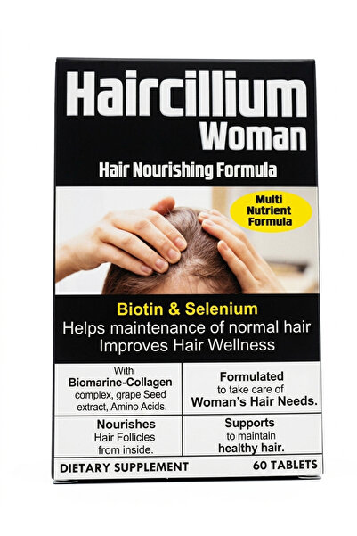 Naturista Haircillium Woman Hair Nourishing Formula, Tablet, with Biotin, Sel...