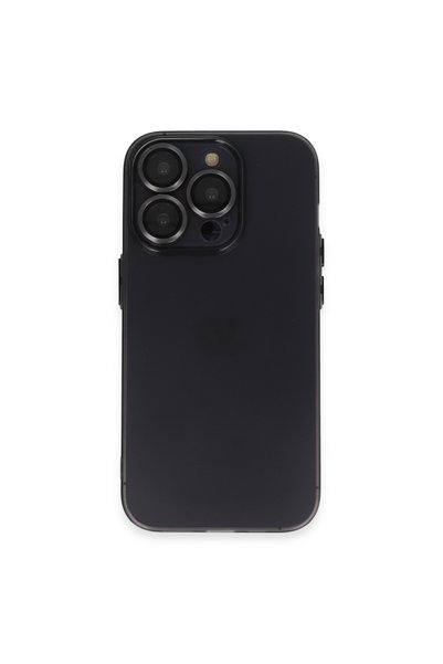 northcity n iPhone 13 Pro Max Case Silicone - Black Luko Lens Protection