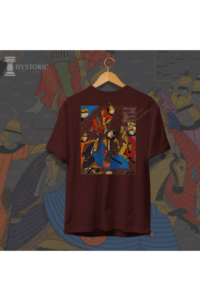 Hystoric Wear Şehname Back Printed Oversize T-Shirt