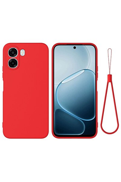 sscase Solid Color Θήκη Σιλικόνης Red (Oppo A6x 4G/5G)
