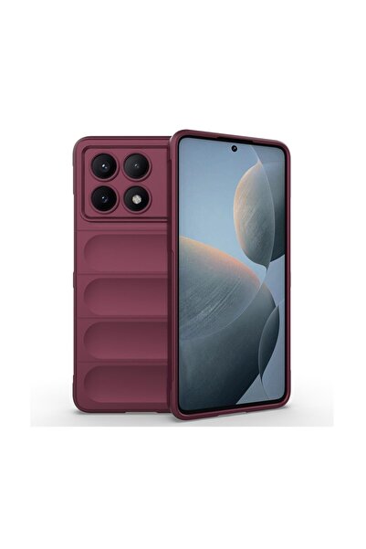 sscase Magic Shield Θήκη Σιλικόνης Wine Red (Xiaomi Poco X6 Pro 5G)