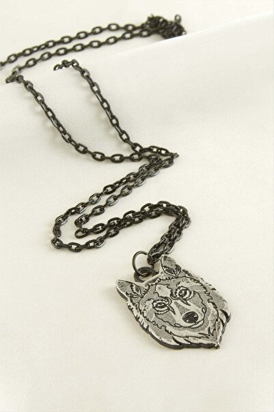 Marsilyan Wolf Men's Necklace Ilkel-Bjt940