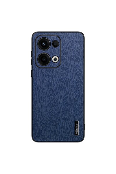 sscase Wood Σκληρή Θήκη Blue (Oppo Reno13 5G)
