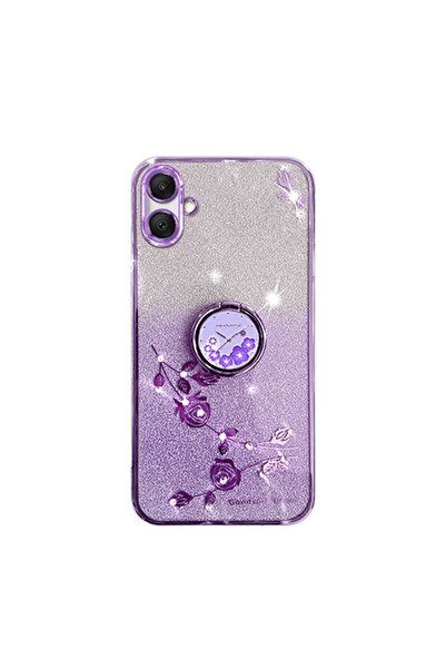 sscase Gradient Glitter Θήκη Σιλικόνης με Δαχτυλίδι Purple (Samsung Galaxy A05)