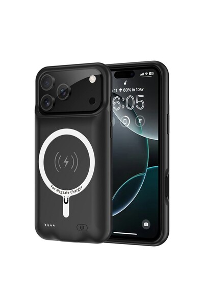 sscase Magsafe Battery Case 6000mAh Black (Apple iPhone 17 Pro Max)