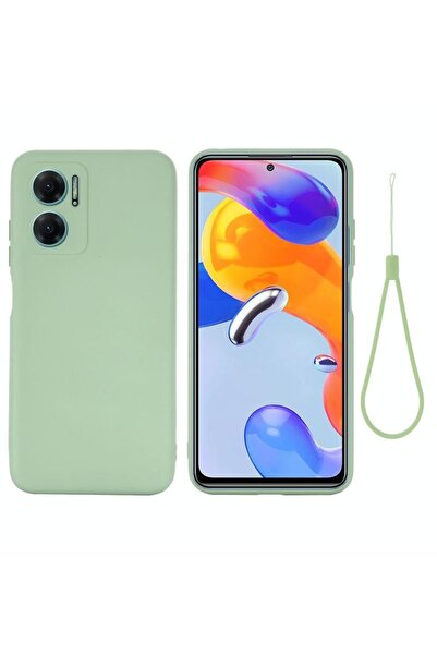 sscase Solid Color Liquid Silicone Dropproof Θήκη Σιλικόνης Green (Xiaomi Red...