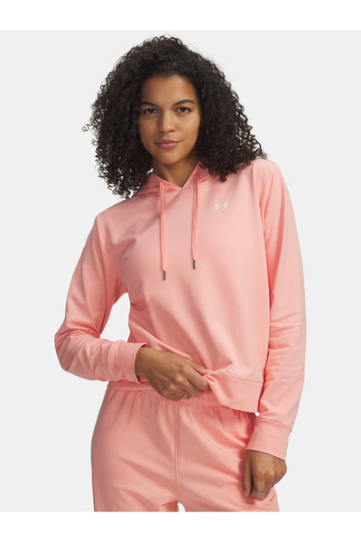 Under Armour Dámská mikina Sport Terry Hoodie-PNK
