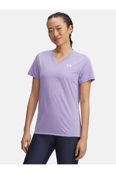 Under Armour Tricou de damă Tech SSV- Solid-PPL