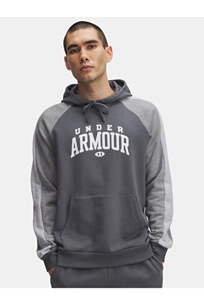 Under Armour Hanorac bărbătesc UA Rival Flc CB Hood-GRY