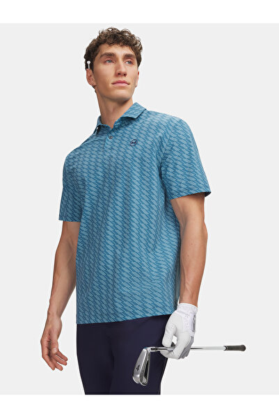 Under Armour Tricou polo imprimat UA Drive Chill pentru bărbați