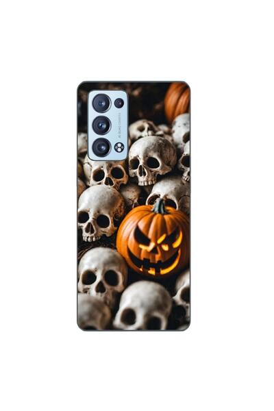 OEM Husa compatibila cu Oppo Reno6 Pro 5G Silicon Gel Tpu Model Halloween Pat...