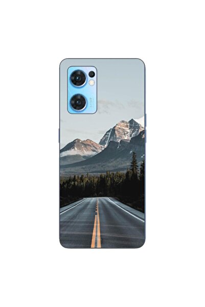 OEM Husa compatibila cu Oppo Reno7 5G Silicon Gel Tpu Model Mountain Road