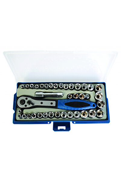 BASIC Set tubulare 39pcs 1/4" 4-15mm BS