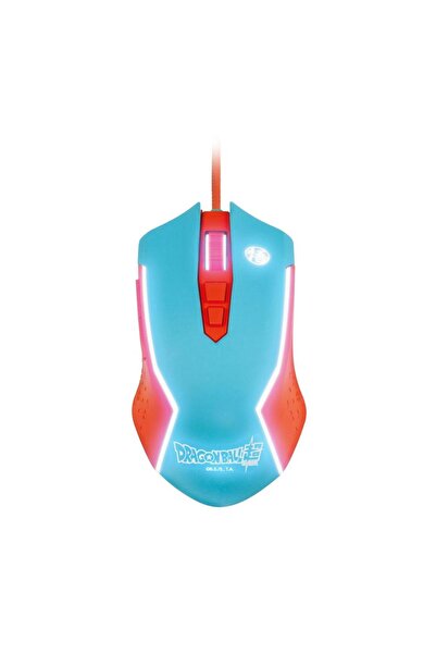 FR-TEC Mouse de gaming Dragon Ball Super, cu fir, USB (Albastru/Portocaliu)