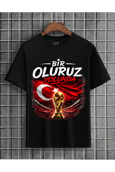 lovver Tricou din bumbac cu imprimeu premium, cu design special pentru echipa...
