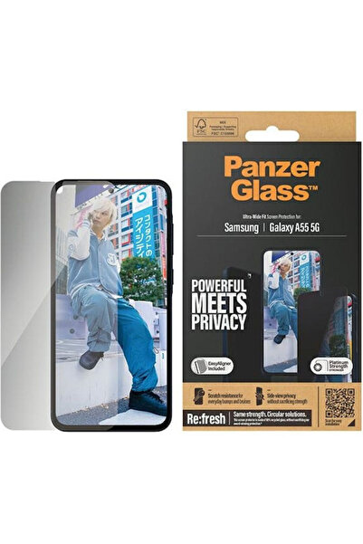 Panzer Glass PanzerGlass Ultra-wide Fit Privacy Tempered Glass (Galaxy A55)