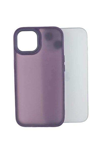 DAMUR Husă de protecție, pentru Apple iPhone 15, Mat satinat, PC, Mov