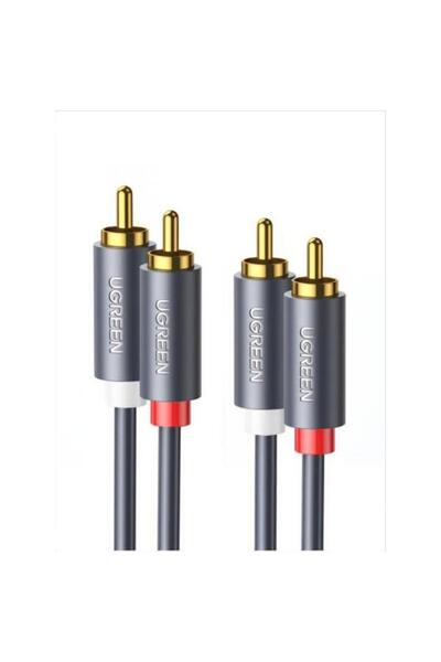 Ugreen AV104 Audio Cable, 2 x RCA to 2 x RCA, 3m, Black