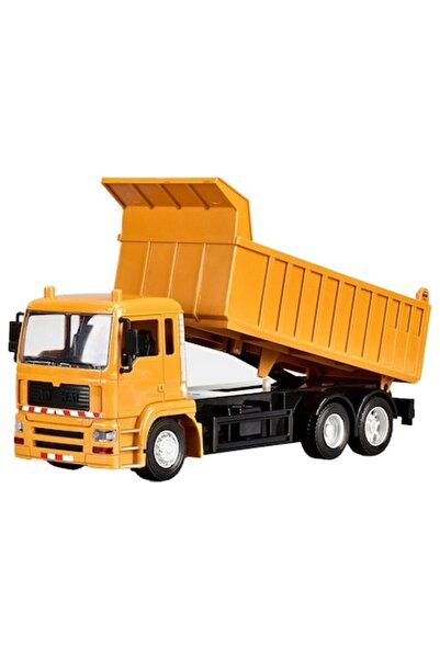 DAMUR Camion basculant de jucărie pentru copii, vehicul de construcții cu tel...
