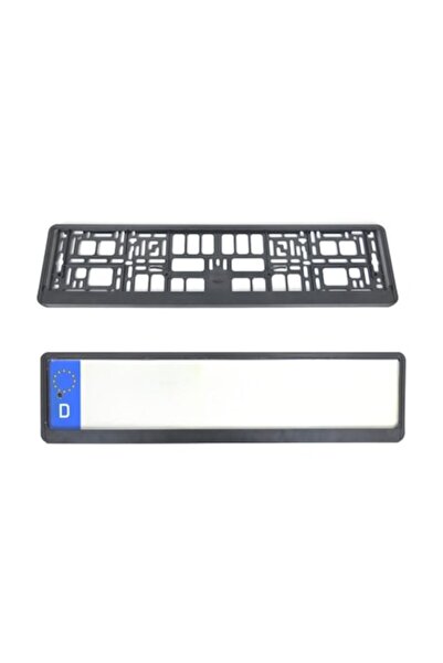 DAMUR Suport plăcuță de înmatriculare, Standard european XC-W341, Plastic, Ra...