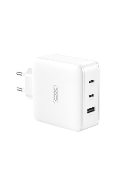 Xo Ασύρματος φορτιστής GaN με θύρα USB-A και 2 θύρες εξόδου USB-C, Παροχή ισχ...