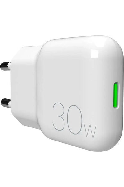 Puro Φορτιστής χωρίς καλώδιο GaN με θύρα USB-C, 30W Power Delivery, Λευκός (S...