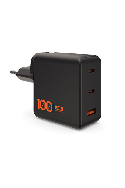 UAG Φορτιστής χωρίς καλώδιο GaN με θύρα USB-A και 2 θύρες USB-C, Παροχή ισχύο...