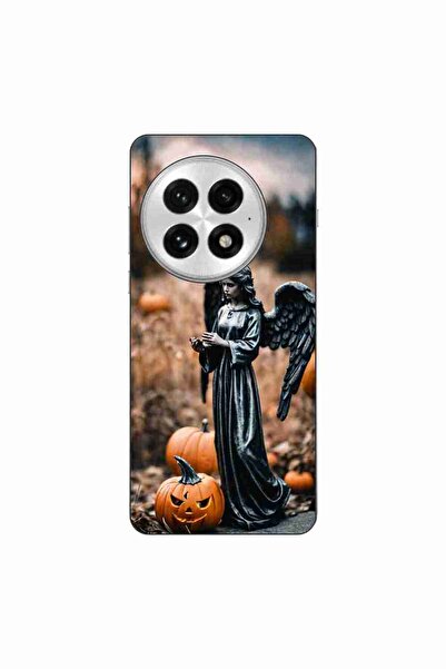 OEM Husa compatibila cu OnePlus 13 Silicon Gel Tpu Model Halloween Dovleacul ...