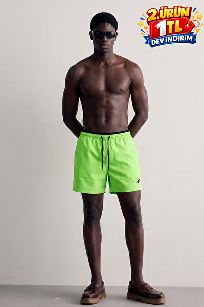 DAMGA JEANS Ανδρικό σορτς κολύμβησης Premium Jogger, ελαφρύ, που στεγνώνει γρ...
