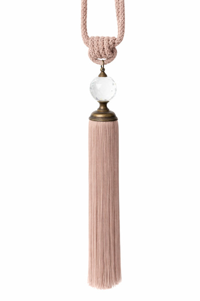 Sophia BORA BORA decorative curtain rod, for lateral fastening of curtains, g...