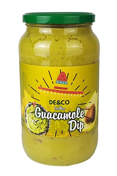 De Co yada De&co Guacomole Dip Sos 1 Kg | Meksika Dip Sosu, Avokado Sosu, Tor...