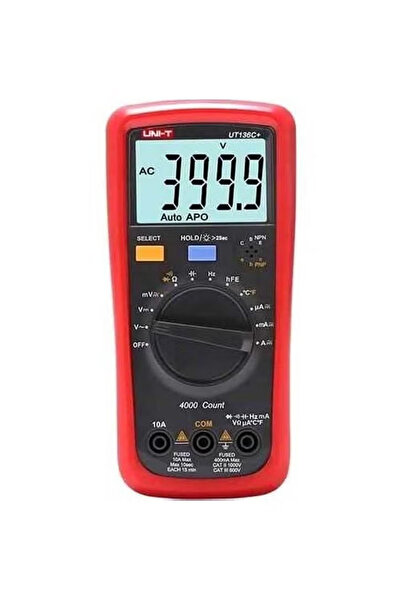 Unit UNI-T UT136C+ Multimeter Digital multimeter Tester AC DC Voltmeter Ammet...