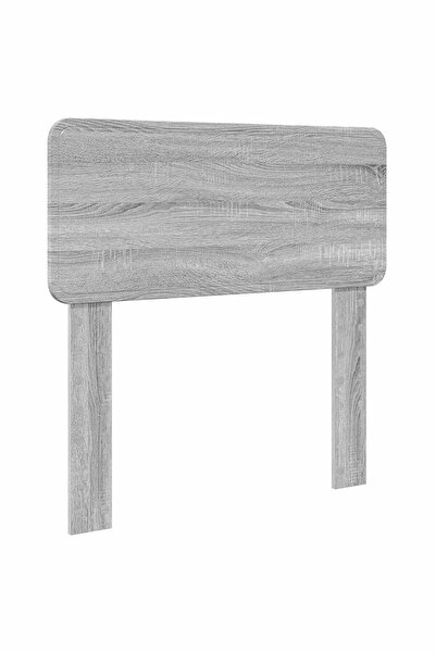 vidaxl Tăblie cap Gri Sonoma 80 cm Lemn compozit
