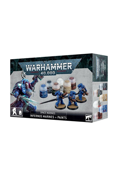 Games Workshop Warhammer 40,000: Infernus Marines + Paints Set