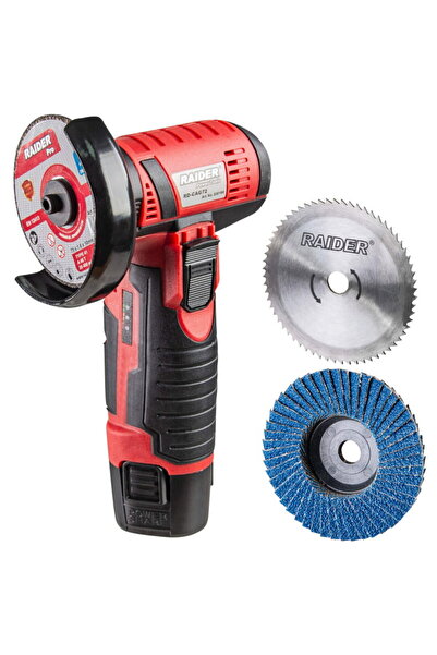 Raider Polizor unghiular cu acumulator RD-CAG,72, 12V, cu acumulator 2Ah, 75x...
