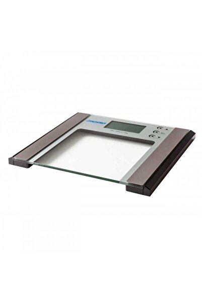 MESKO Cantar de baie cu analizator MS 8146 180Kg 12 memorii Display LCD Argintiu