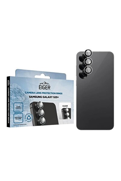 EIGER Folie Sticla Camera 3D Mountain Glass GRS Samsung Galaxy S25 Plus Trans...
