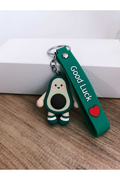 Armastr Cute Avocado Silicone Keychain