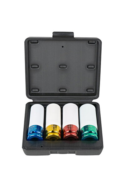 JBM SET 4 TUBULARE IMPACT DE 1/2" CU PROTECTIE, SPECIALE PENTRU JANTELE DE AL...