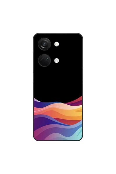 OEM Husa compatibila cu OnePlus Nord 3 Silicon Gel Tpu Model Neon Waves