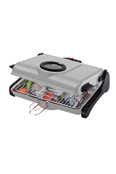 Primo Ψηστιέρα Παραδοσιακή AB661 1200W 2πλή σχάρα 34X25εκ. Silver