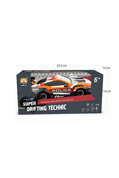 CasaDesteapta.ro Technic Super Drifting RC Car Toy, 4×4 traction, 1:16 scale