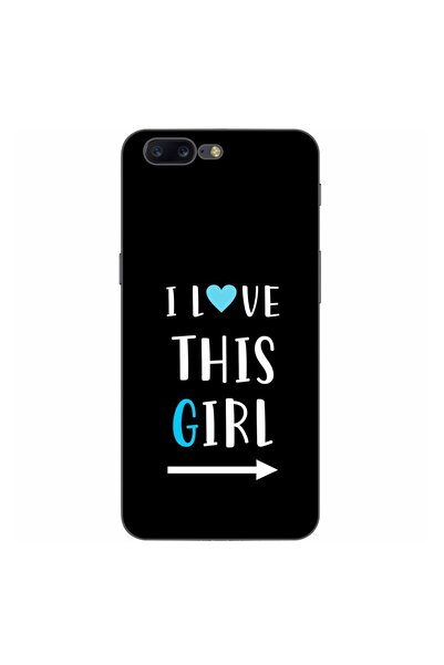 OEM Husa compatibila cu OnePlus 5 Silicon Gel Tpu Model Cupluri I love This Girl