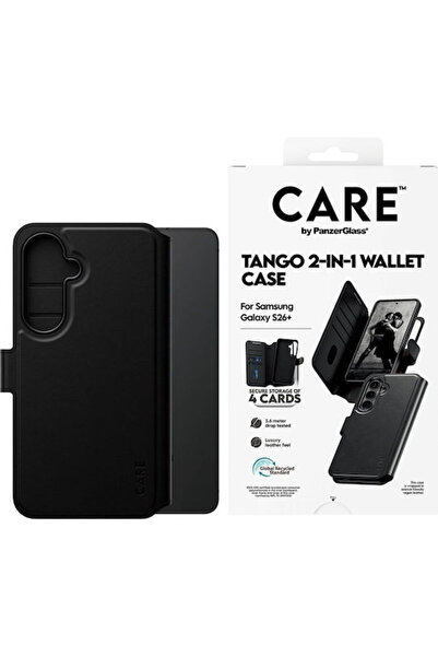 Panzer Glass PanzerGlass Care Wallet Δερμάτινη / Σιλικόνης Μαύρη (Galaxy S26+...